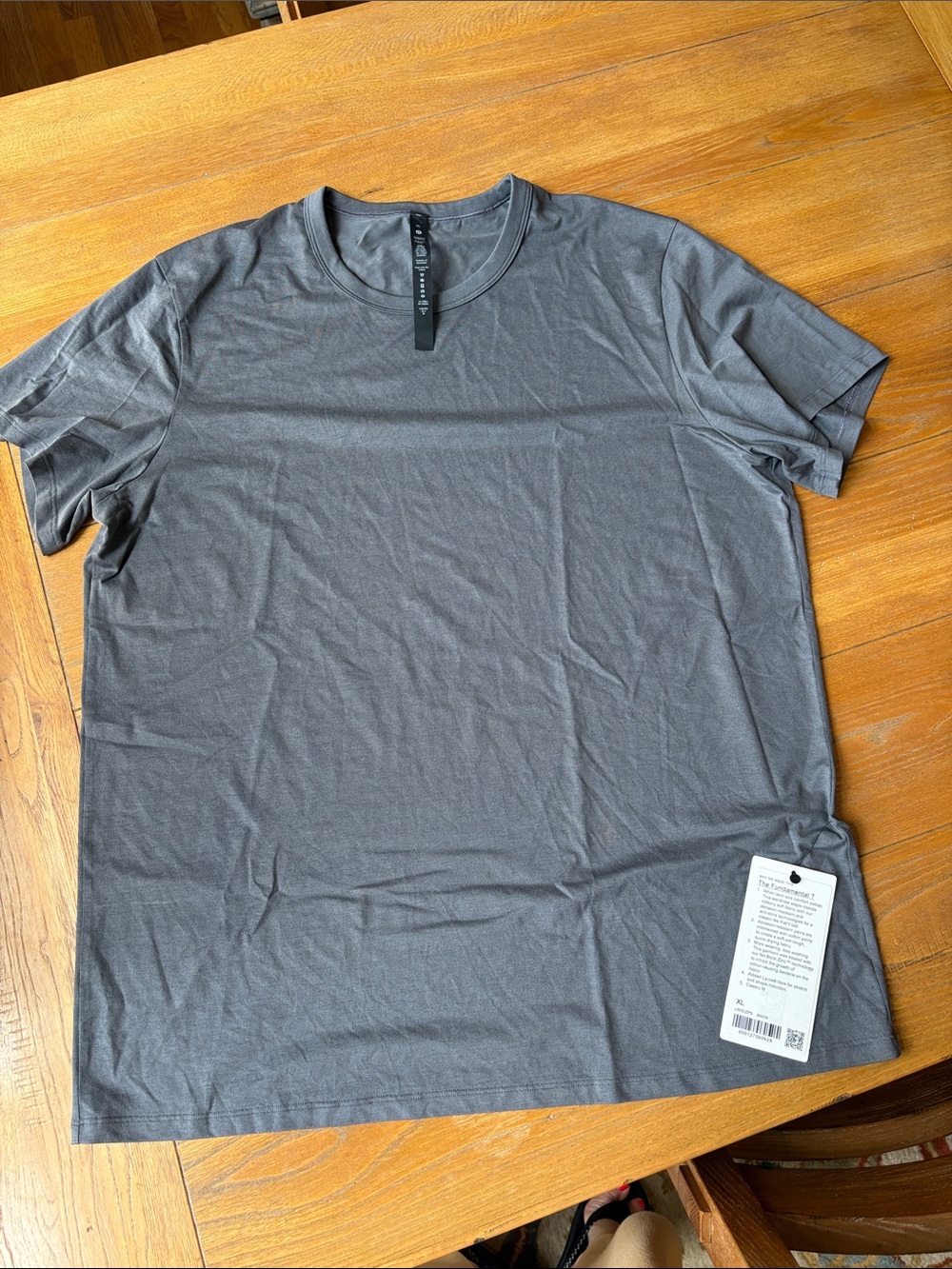 lululemon athletica Men's Crew Tee - Charcoal Gray